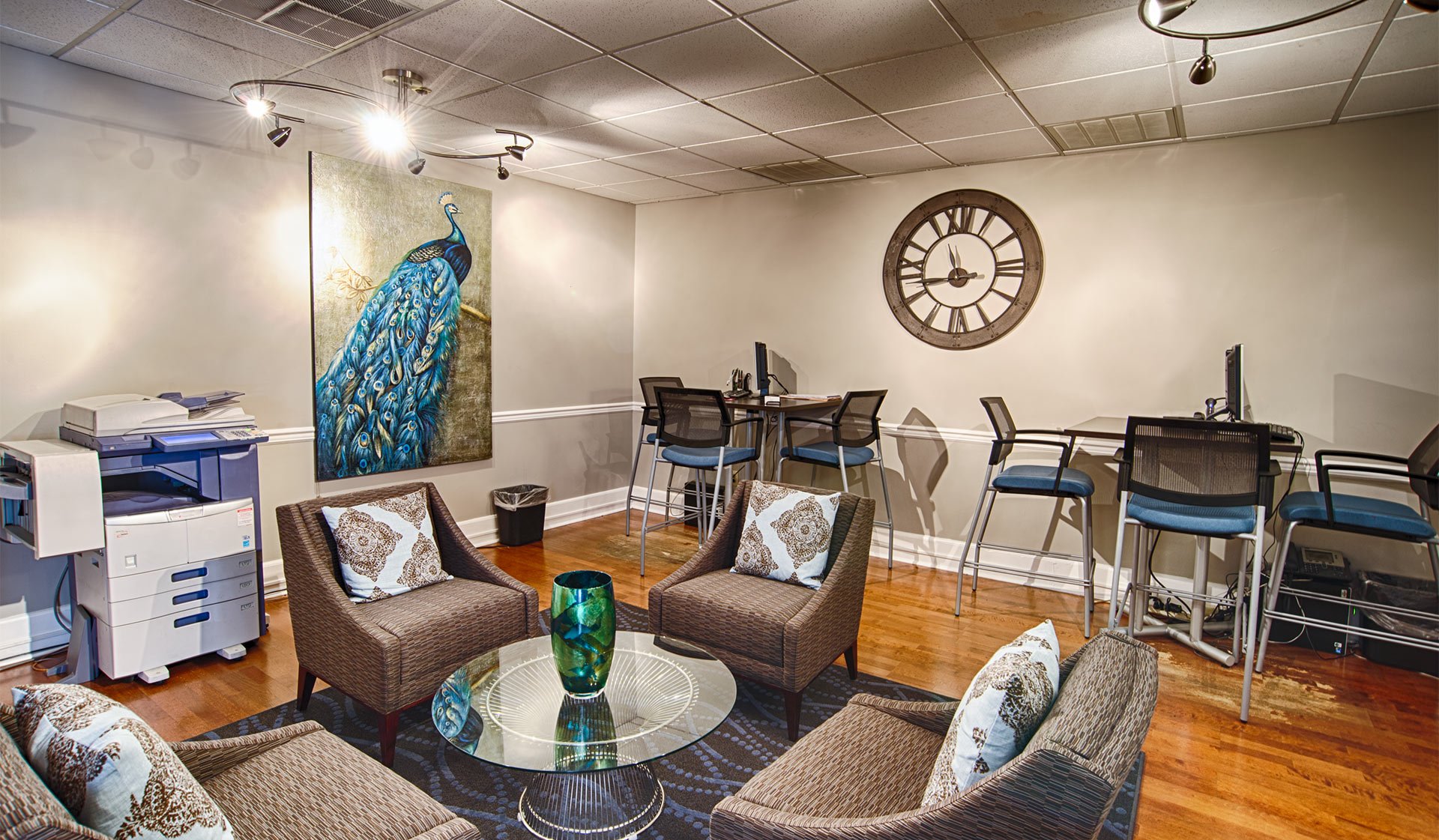 Relax in our leasing center