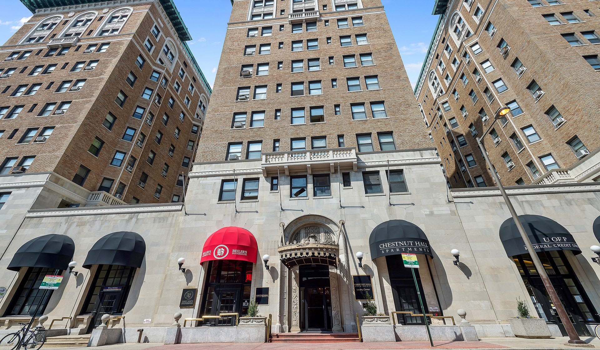 High-rise apartments in Philly